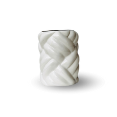 Encensoir blanc tressé