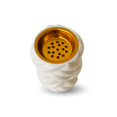 Encensoir blanc tressé