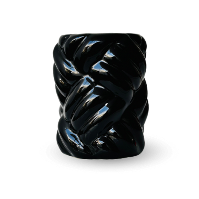 Encensoir noir tressé
