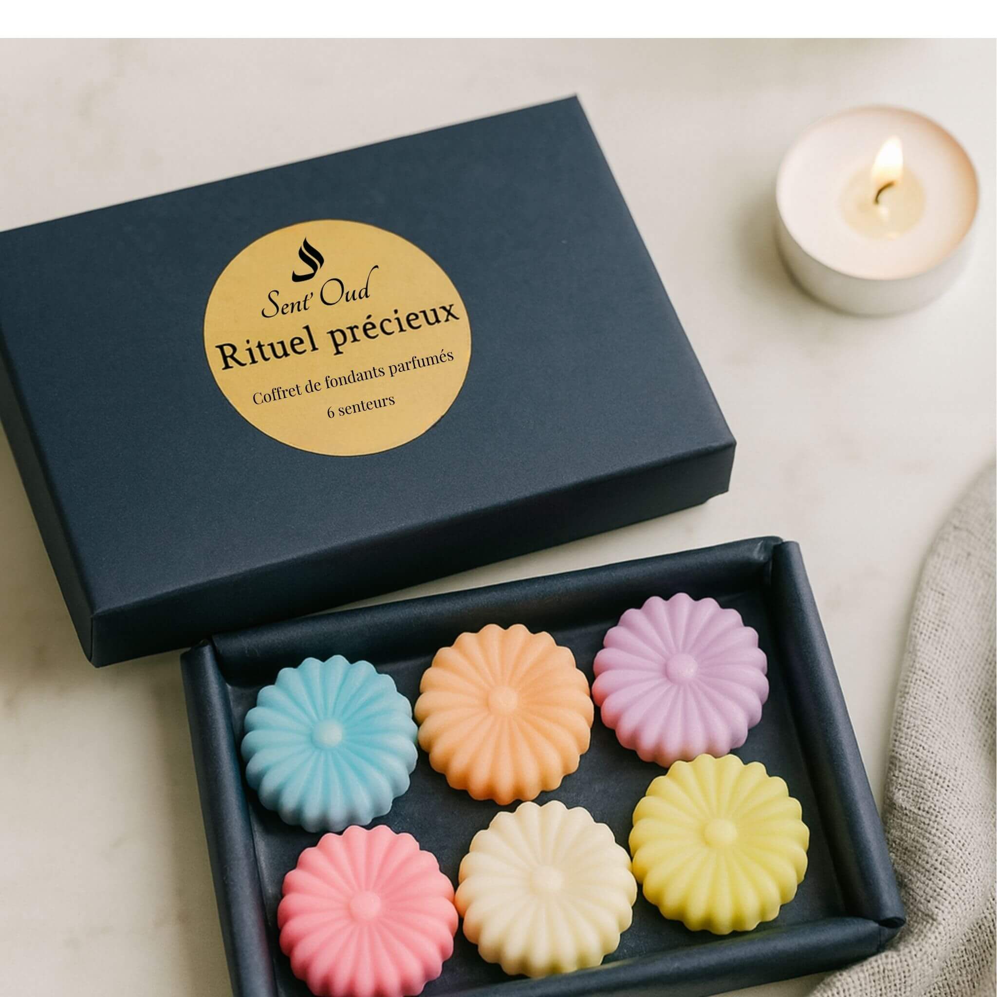 Coffret Rituel précieux de fondants parfumés