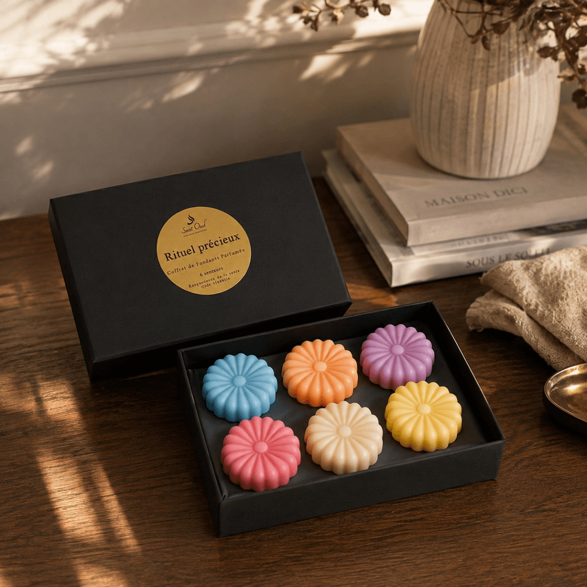 Coffret Rituel précieux de fondants parfumés