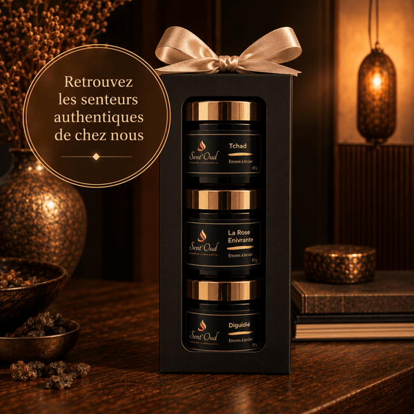 Rituel enivrant - trio d’encens