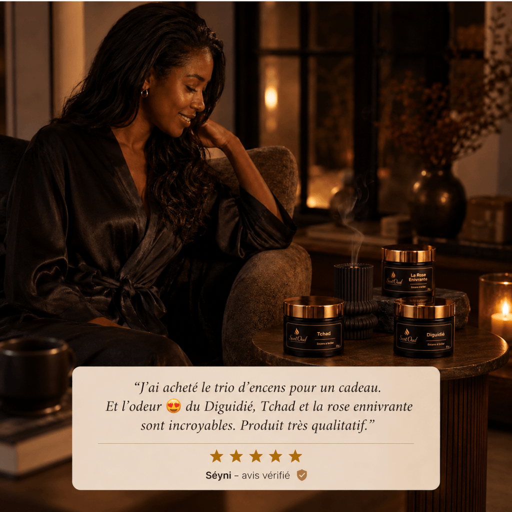 Rituel enivrant - trio d’encens