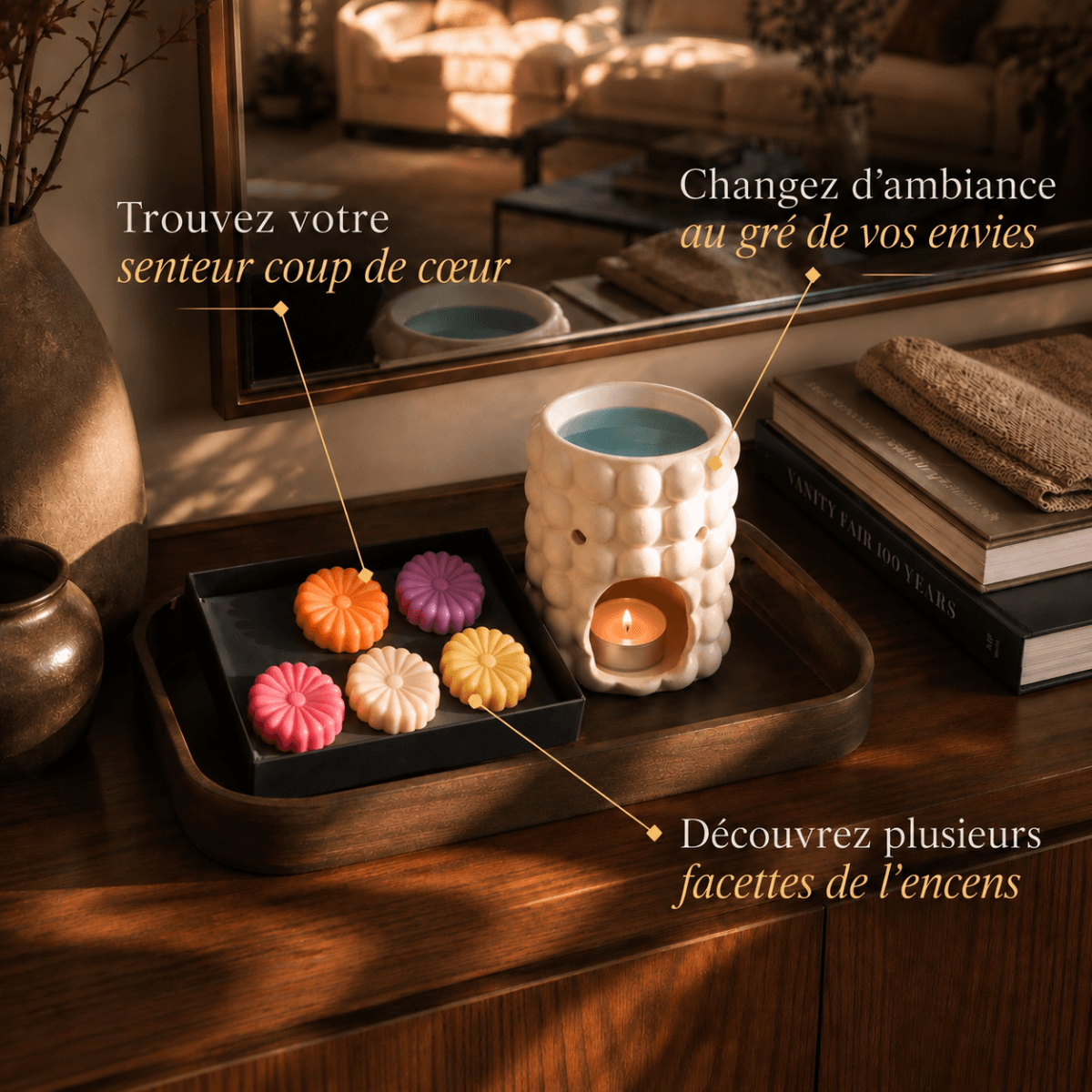Coffret Rituel précieux de fondants parfumés