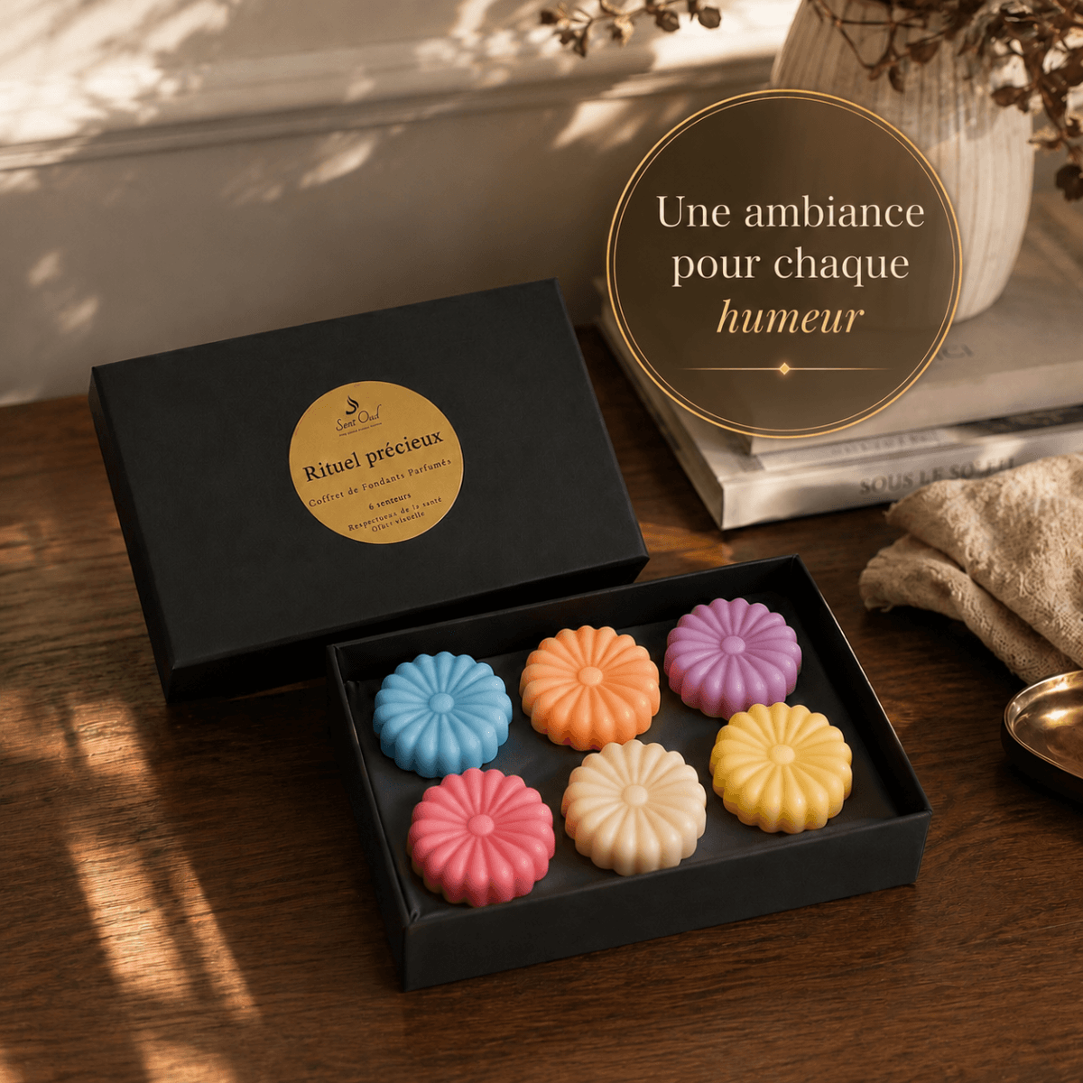 Coffret Rituel précieux de fondants parfumés