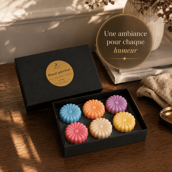 Coffret Rituel précieux de fondants parfumés